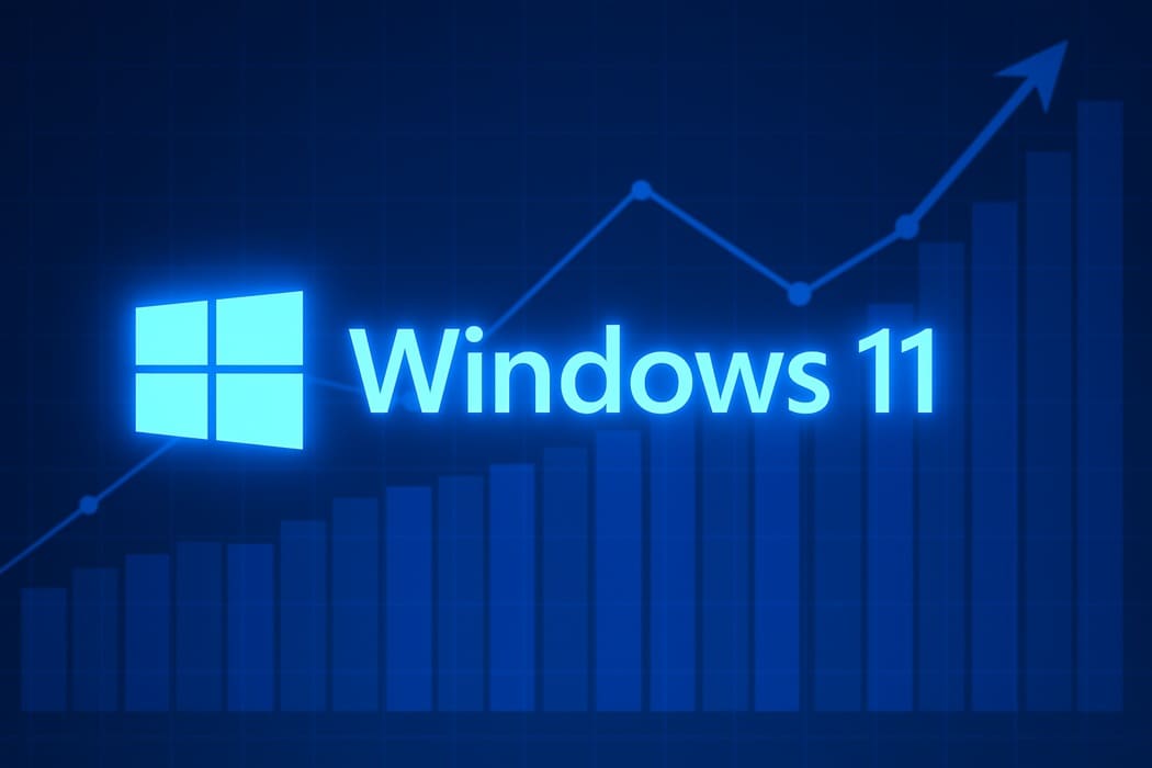 Windows 11 supera el 55% de cuota de mercado global según StatCounter