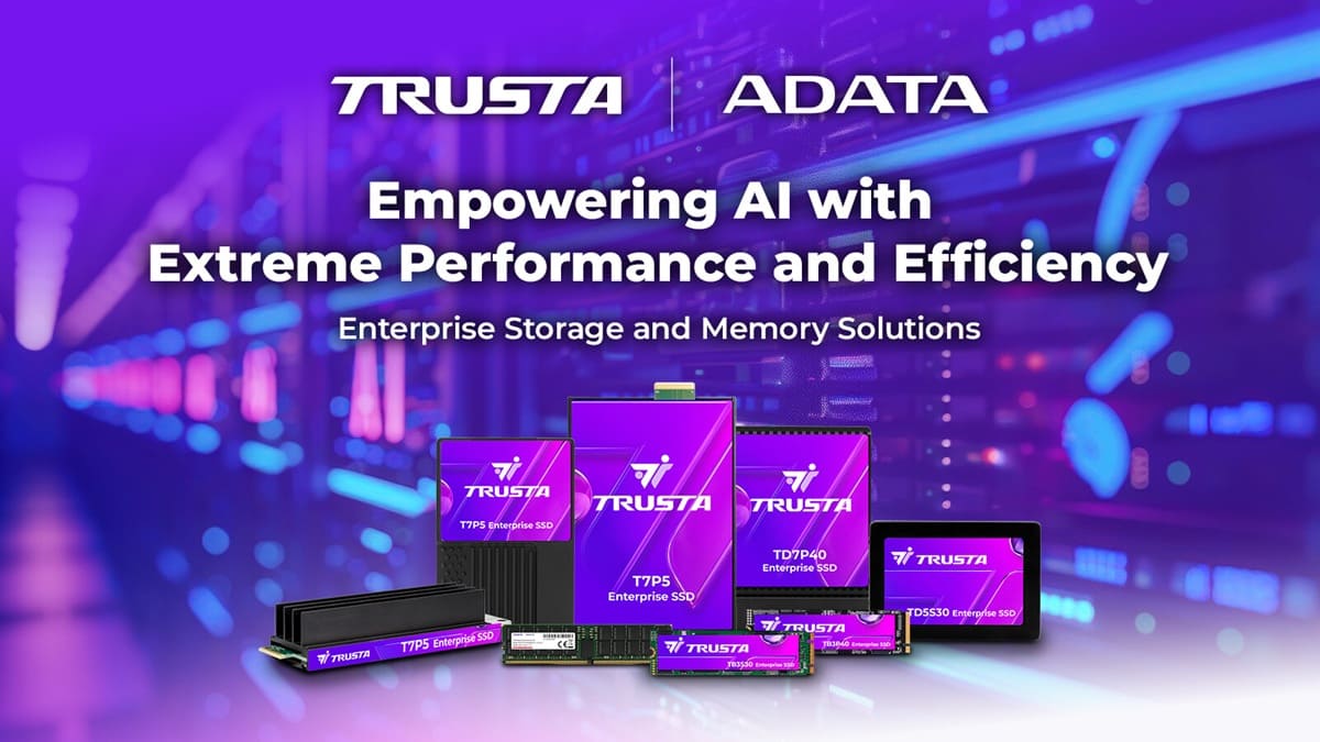 ADATA Industrial presenta sus SSD PCIe 5.0 y DDR5 industriales en Embedded World North America 2025