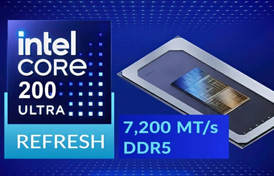 Intel Arrow Lake Refresh: soporte DDR5 de hasta 7200 MT/s en módulos CUDIMM