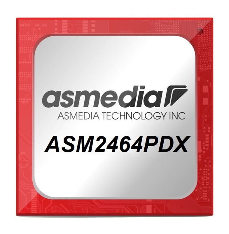 ASMedia ASM2464PDX: primer chip USB4 con certificación Thunderbolt 4 y soporte PCIe 4.0 x4