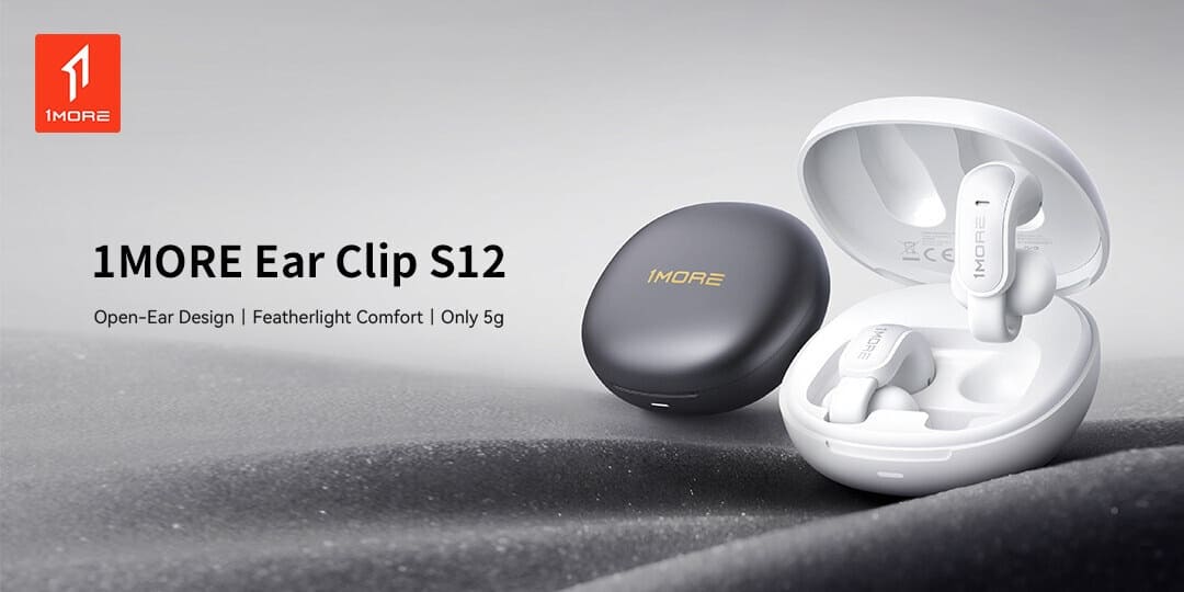 1MORE Ear Clip S12: nuevos auriculares open-ear con sonido panorámico y 28 h de autonomía