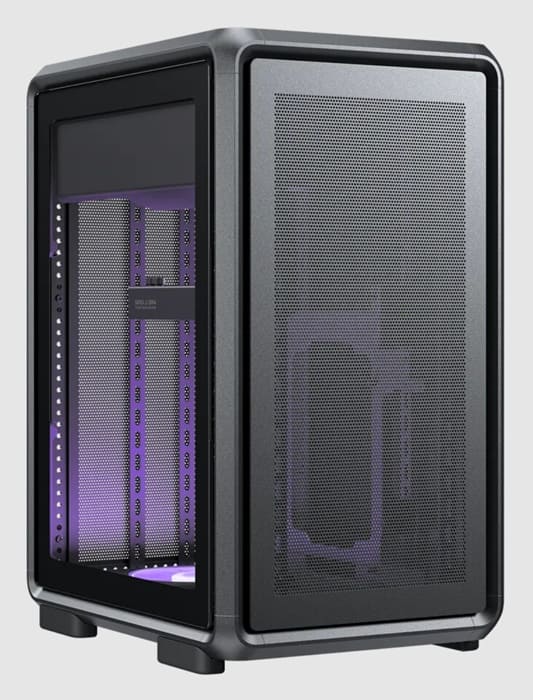 Cooler Master MasterFrame 400 Mesh: chasis compacto modular con soporte para GPUs de 390 mm y refrigeración extrema