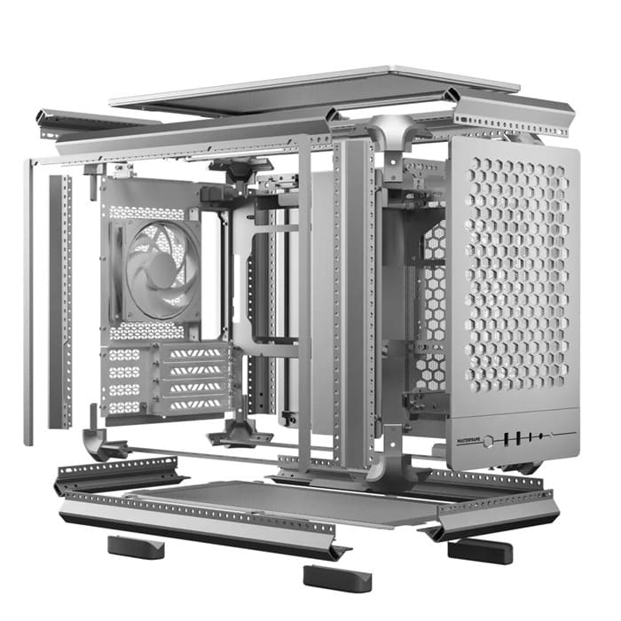 Cooler Master MasterFrame 400 Mesh: chasis compacto modular con soporte para GPUs de 390 mm y refrigeración extrema