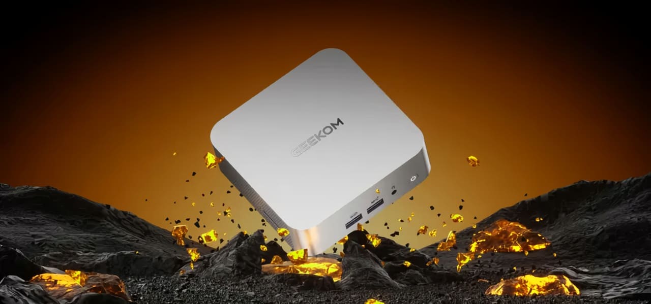 Geekom A8: mini PC compacto con Ryzen 7 8745HS y diseño de aluminio de alto nivel