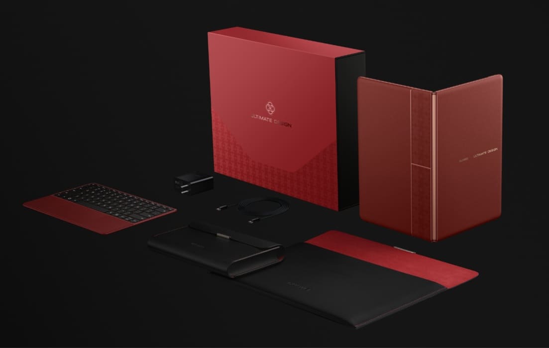 Huawei amplía el MateBook Fold con nuevo color Ruihong y hasta 2 TB