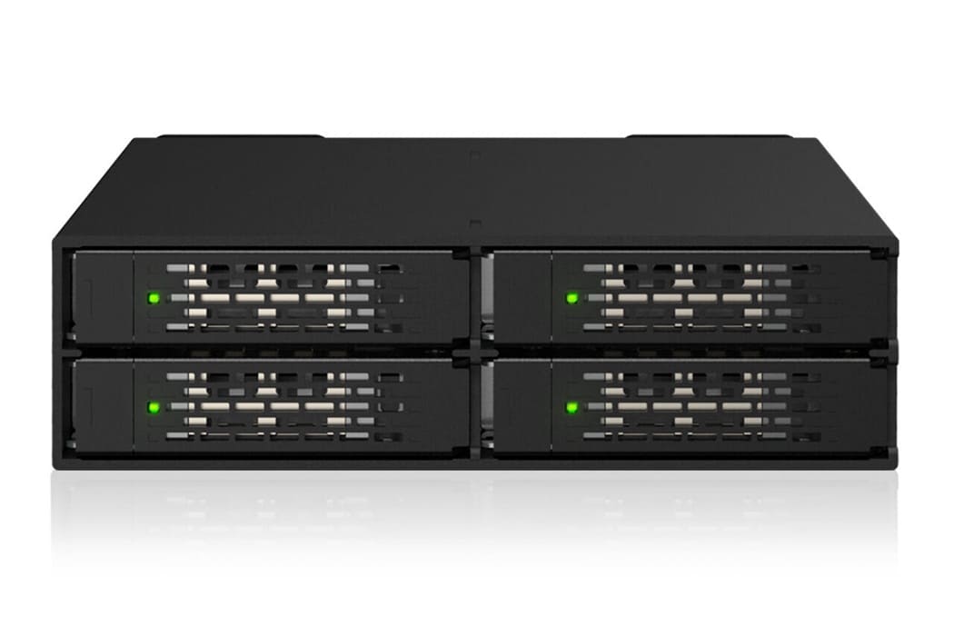 ICY DOCK ToughArmor MB699V5P-B: nuevo rack 5.25” para cuatro SSD U.2/U.3 NVMe PCIe 5.0