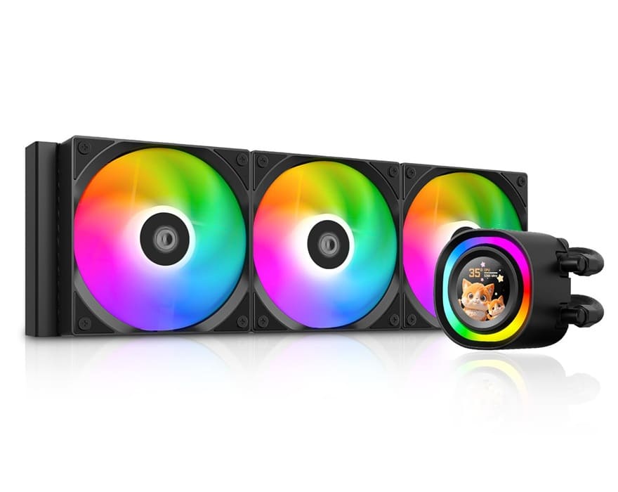 ID-Cooling FX360 LCD Series: refrigeración líquida con pantalla personalizable y diseño silencioso