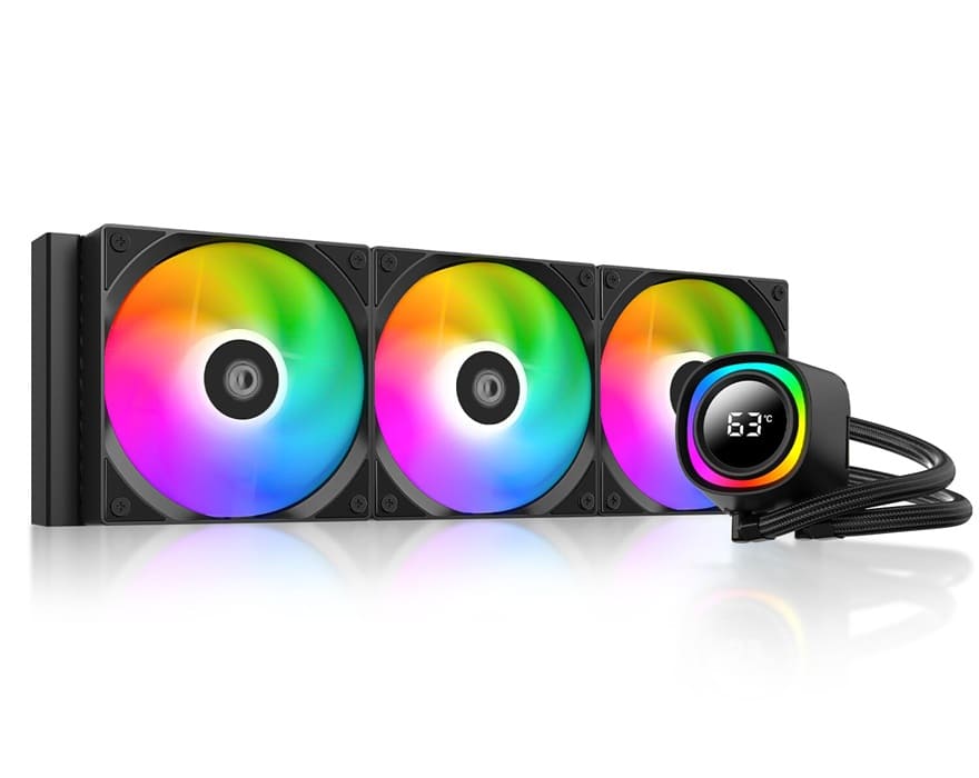 ID-Cooling FX360 LCD Series: refrigeración líquida con pantalla personalizable y diseño silencioso