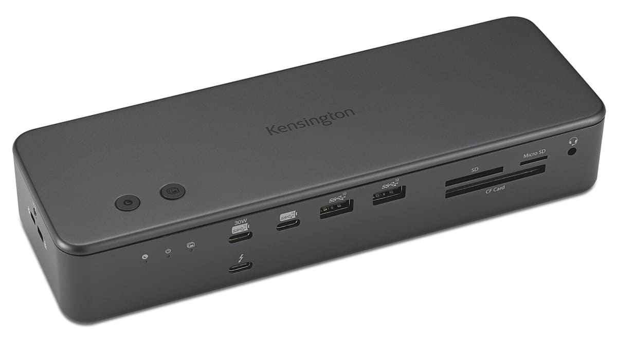 Kensington SD7100T5 EQ Pro: estación Thunderbolt 5 con diseño 19-en-1, SSD M.2 y carga de 140W