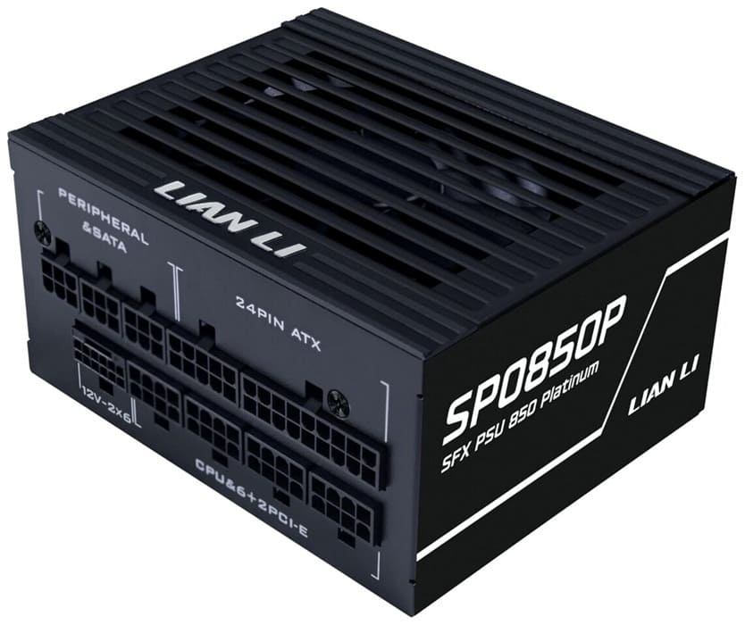 Lian Li SP Platinum: nuevas fuentes SFX de 850 W y 1000 W con certificación 80 Plus Platinum