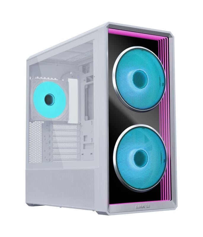 Lian Li Lancool 217 INF: nuevo chasis con panel frontal de espejo infinito y triple ventilador ARGB
