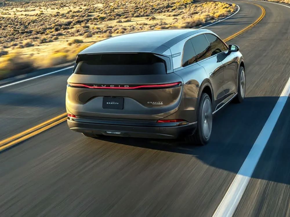 Lucid presenta el Gravity Touring desde 79.990 dólares con 560 HP y carga ultrarrápida a 1000 V