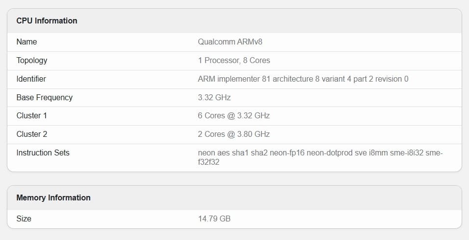 OnePlus Ace 6T: primeros benchmarks confirman el rendimiento del Snapdragon 8 Gen 5 y un lanzamiento inminente