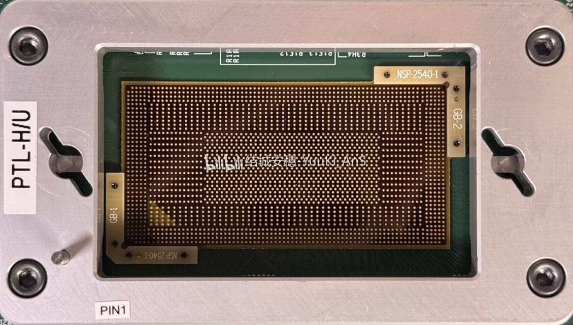 Intel Panther Lake-H: el hardware de validación revela el CPU móvil con 10 núcleos y gráficos Xe3