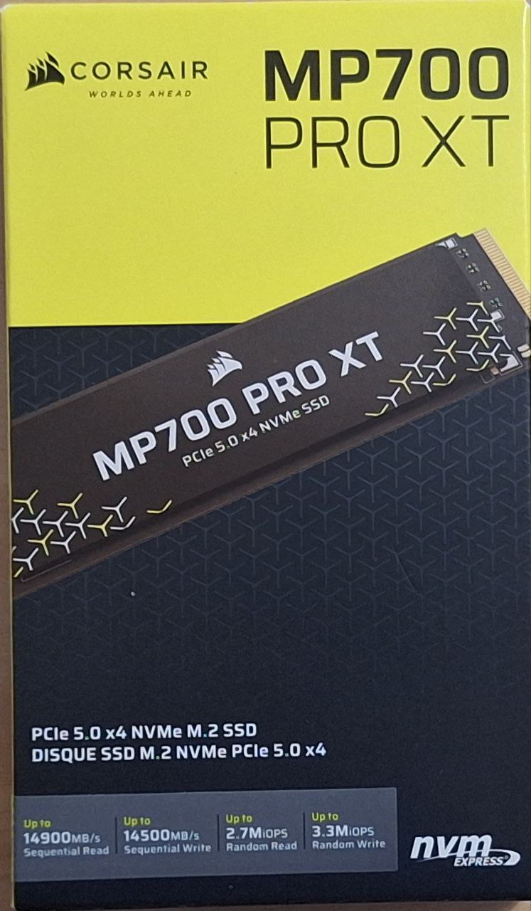 Análisis Corsair MP700 Pro XT: el SSD PCIe 5.0 más rápido para gaming y creación de contenido