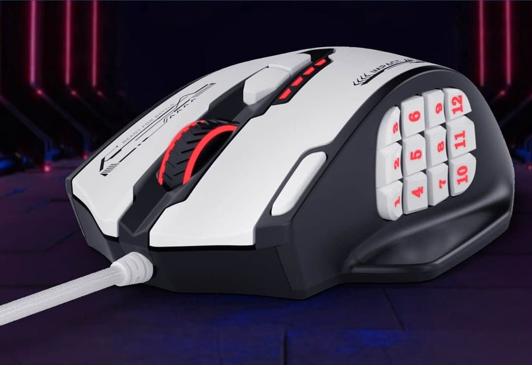Redragon Impact M908 SE: nuevo ratón MMO con 18 botones y sensor de 24.000 DPI