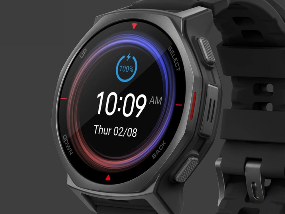 Amazfit T-Rex 3 Pro 44 mm Tactical Black llega a Europa por 399,90€