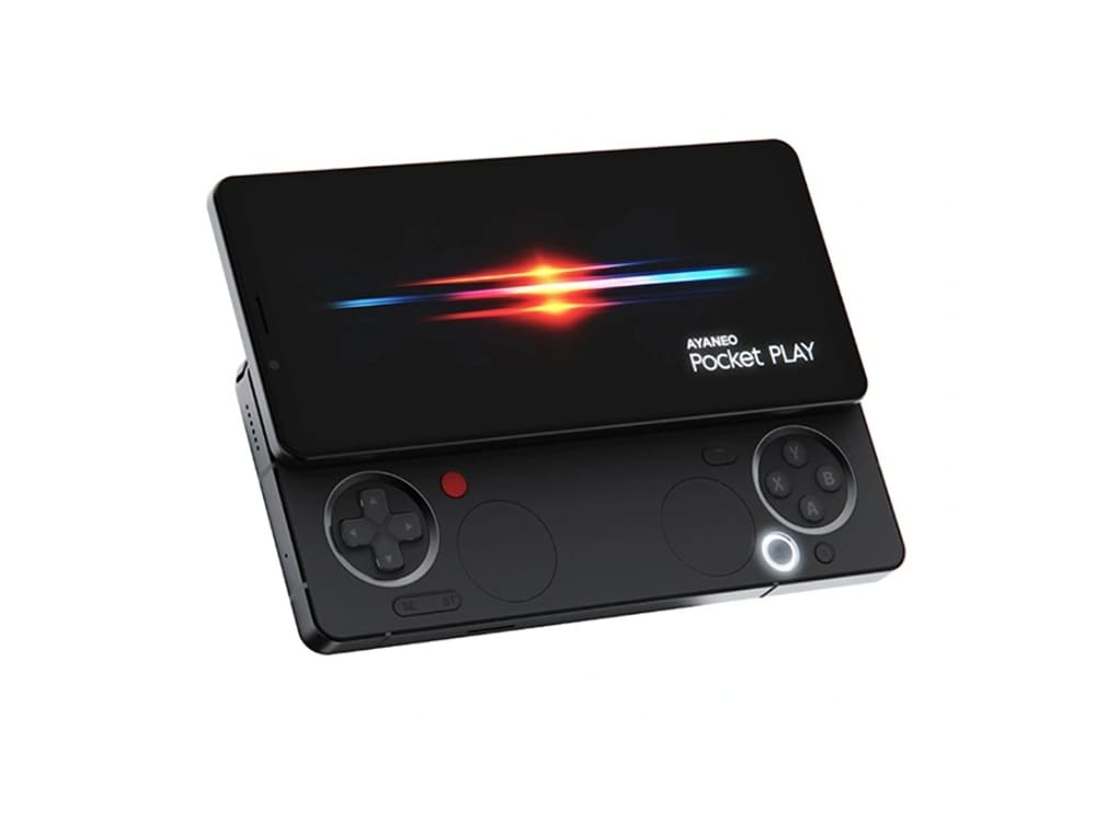 Ayaneo Pocket Play apunta a pantalla OLED de 6,8 pulgadas y 165 Hz inspirada en Xperia Play