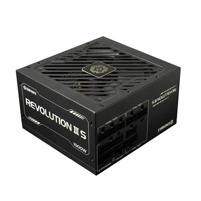 Enermax Revolution III S llega con una versión de 1000W ATX 3.1
