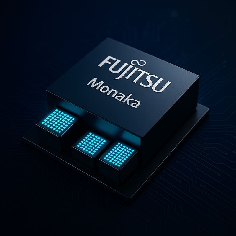 Fujitsu Monaka: CPU Armv9 de 144 núcleos y arquitectura chiplet 3D a 2 nm
