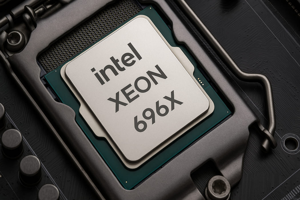 Intel Xeon 696X vuelve a aparecer en benchmarks con indicios de lanzamiento cercano