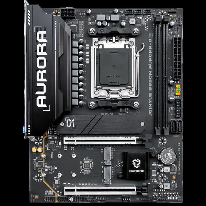 Placas base AM5 B850 y B650E por debajo de 100$ llegan desde China con soporte DDR5 de 8.000 MT/s