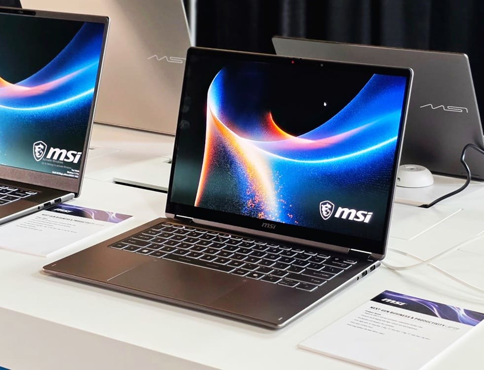 MSI prepara sus primeros portátiles con Intel Panther Lake para enero