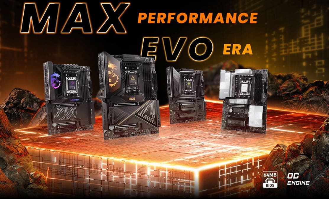 MSI renueva su gama X870E con las nuevas placas MAX y soporte total para Ryzen 9000