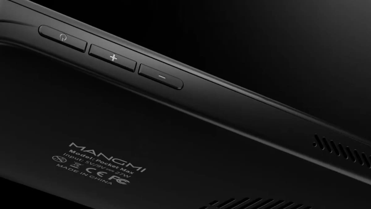 Mangmi Pocket Max muestra su diseño y pantalla OLED de 144 Hz