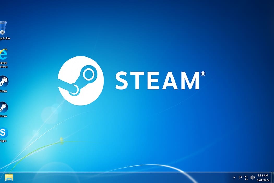 Steam Windows 7 portada