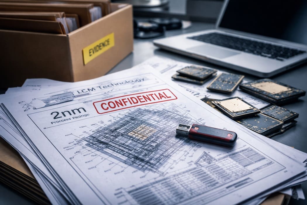 La investigación a un exdirectivo de TSMC ahora en Intel avanza tras hallarse documentos de 2 nm en su domicilio