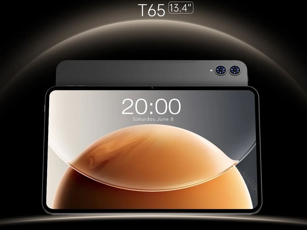 Teclast T65 2025: pantalla 120 Hz y chip Unisoc T7280 por menos de 190$