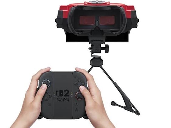 Nintendo revive el Virtual Boy para Switch y Switch 2 con un nuevo accesorio retro