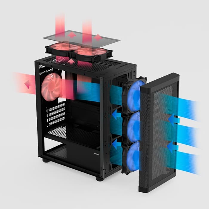 ZALMAN M4 SE Black: nueva caja microATX con flujo de aire optimizado