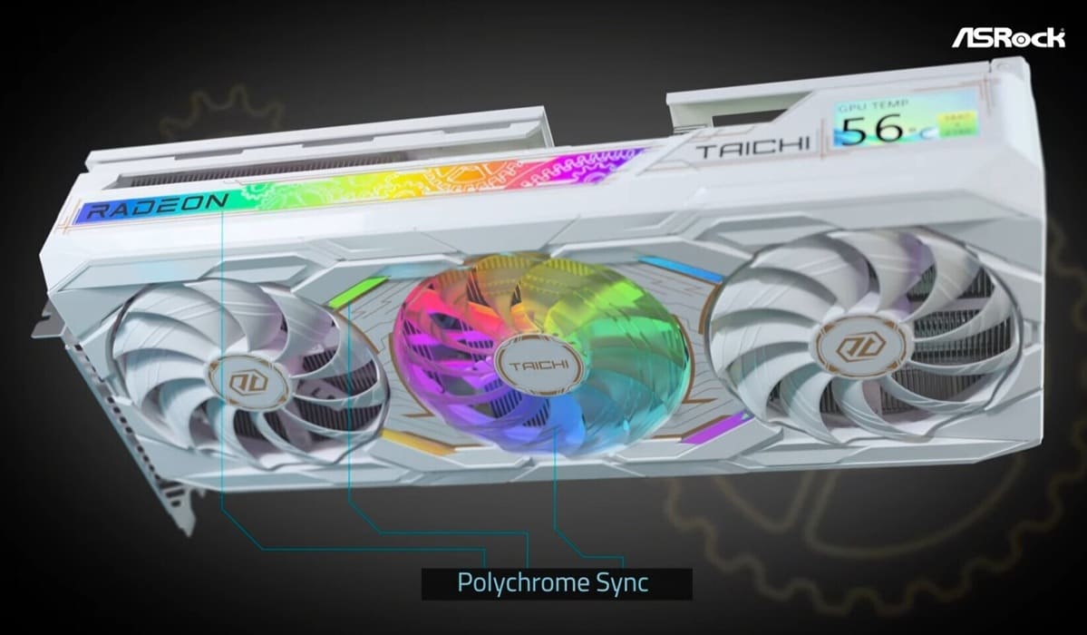 ASRock presenta la Radeon RX 9070 XT Taichi White