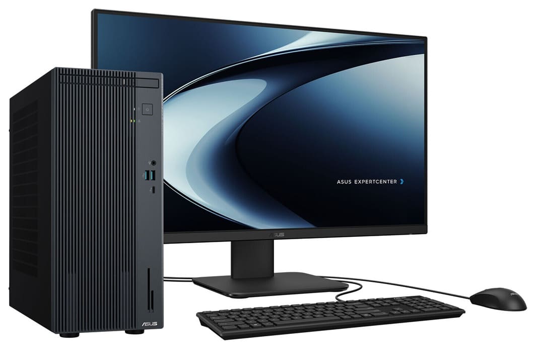 ASUS ExpertCenter P500 Mini Tower prioriza potencia sostenida y seguridad