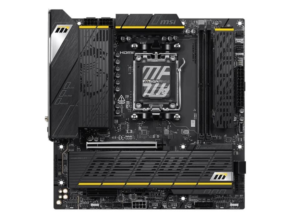 MSI B850MPOWER: placa MicroATX con soporte DDR5 y doble M.2 PCIe 5.0