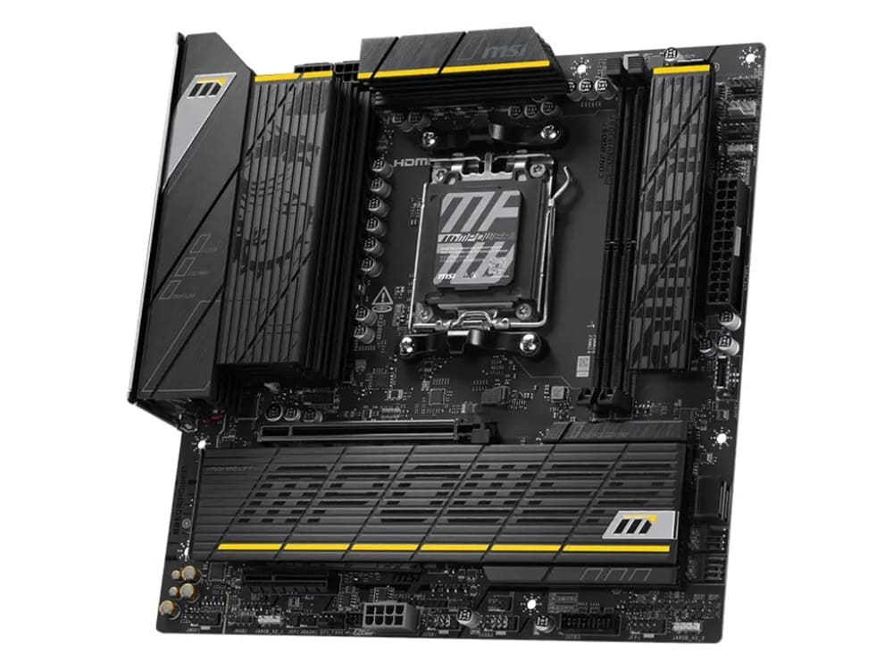 MSI B850MPOWER: placa MicroATX con soporte DDR5 y doble M.2 PCIe 5.0