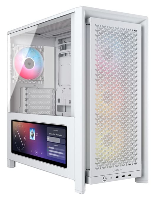 Corsair FRAME 4000D LCD RS ARGB: torre modular con pantalla táctil XENEON EDGE