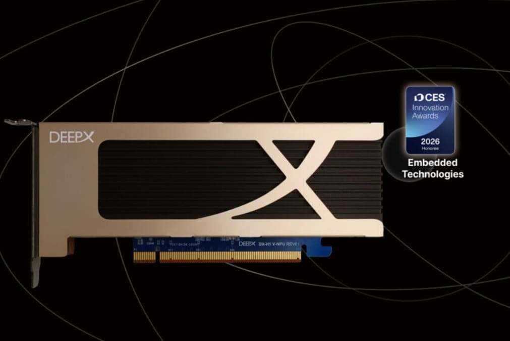 DEEPX lanza el DX-H1 V-NPU, un chip de 30W que revoluciona la IA de vídeo antes del CES 2026