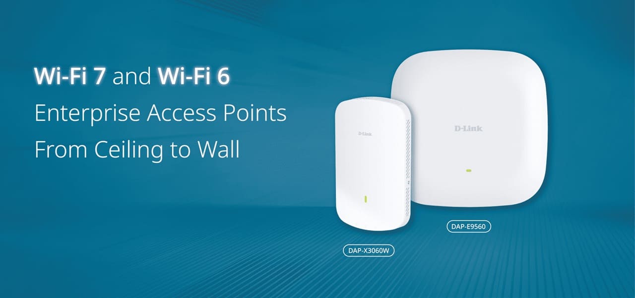 D-Link amplía su catálogo profesional con puntos de acceso Wi-Fi 7 y Wi-Fi 6