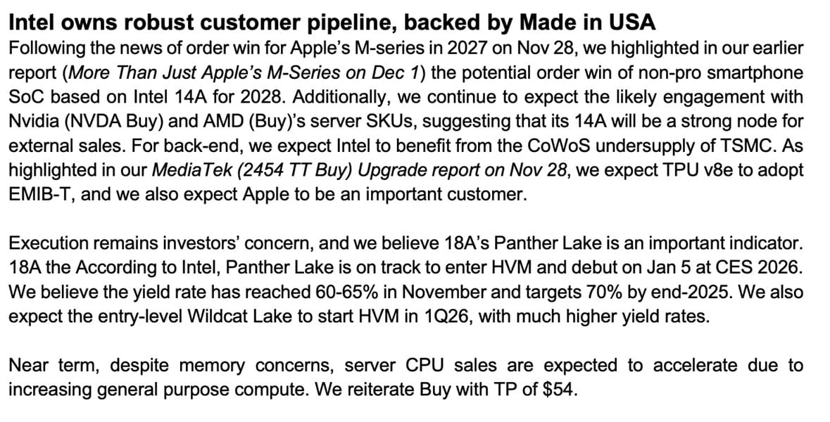NVIDIA y AMD evalúan el nodo 14A de Intel Foundry