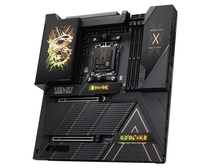 MSI MEG X870E GODLIKE X Edition llega al mercado por 1.300$