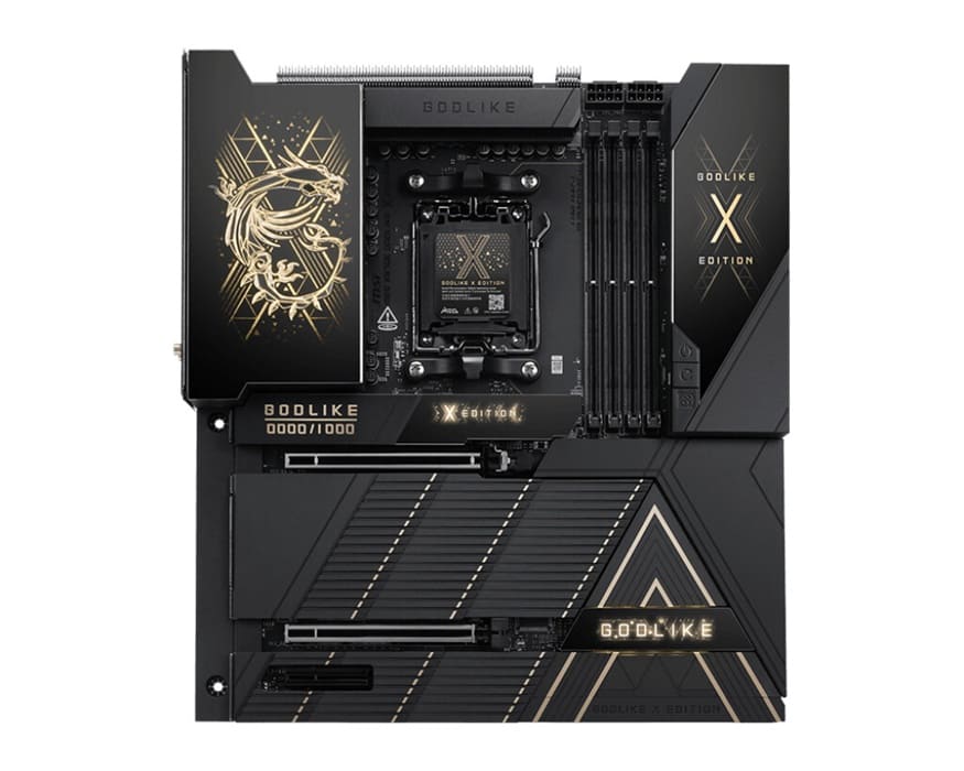 MSI MEG X870E GODLIKE X Edition llega al mercado por 1.300$