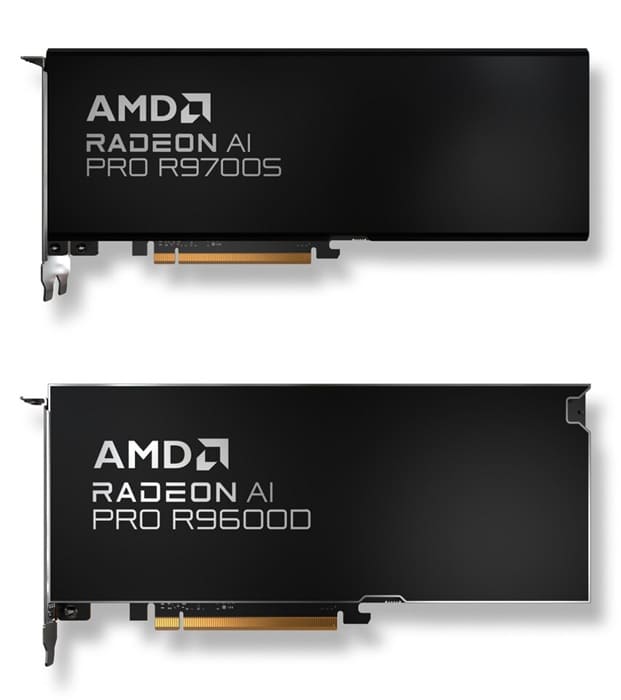 AMD amplía su gama Radeon AI PRO con dos tarjetas Navi 48 orientadas a servidores profesionales