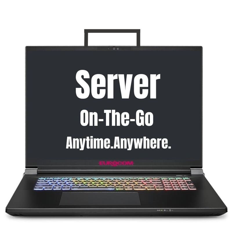 EUROCOM Raptor X18 traslada un servidor completo a formato portátil