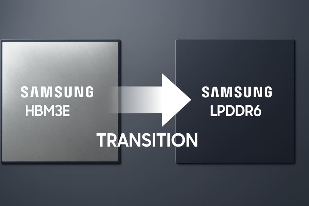 Samsung reajusta su producción y prioriza DRAM frente a HBM3E