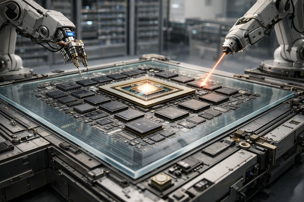 Rapidus avanza en encapsulado PLP con vidrio para competir con TSMC