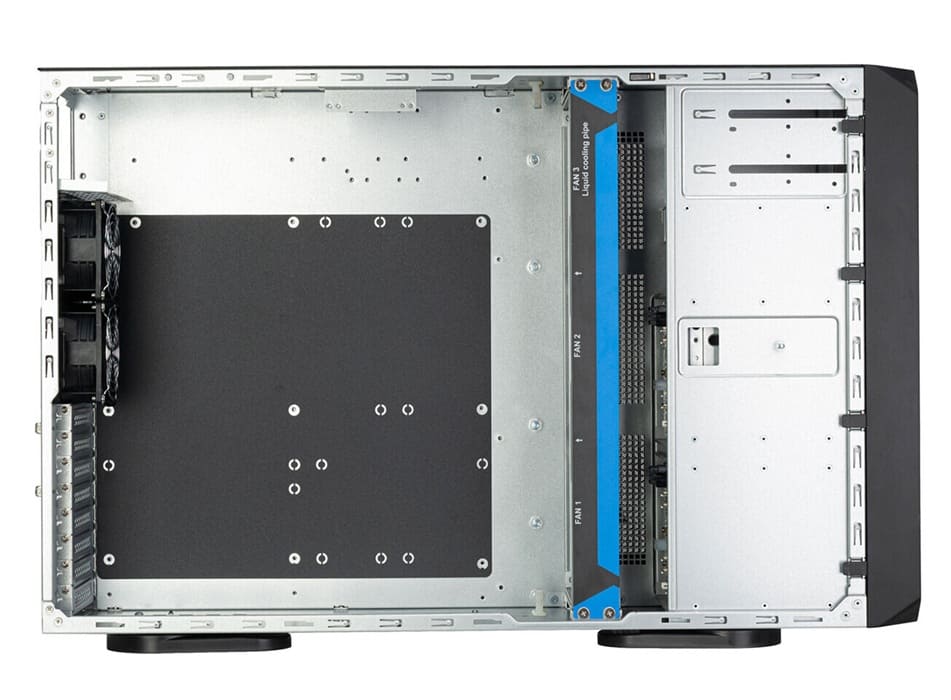 SilverStone WS380-E: torre profesional con soporte para 8 GPU y 8 HDD hot-swap