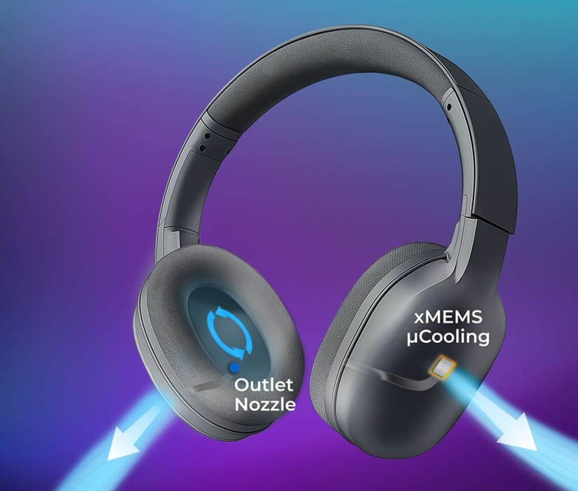 xMEMS presentará en el CES 2026 sus chips de sonido y refrigeración sólidos para dispositivos con IA